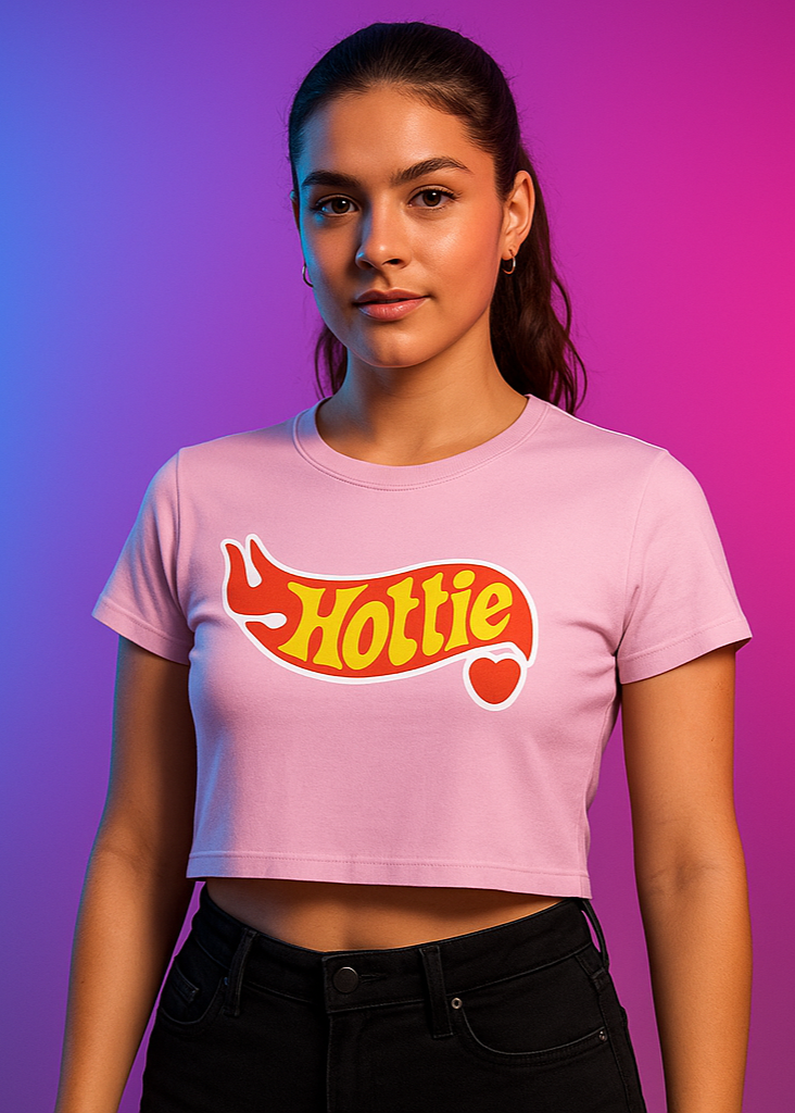 GOVEYNO HOTIE T-shirt - Light Baby Pink