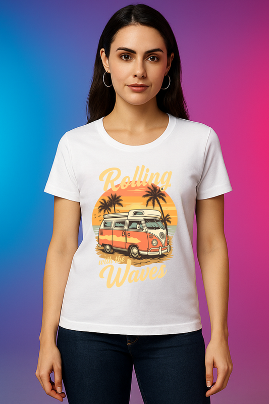 GOVEYNO UNMATCHED: ROLLING WITH THE WAVES CLASSIC T-SHIRT