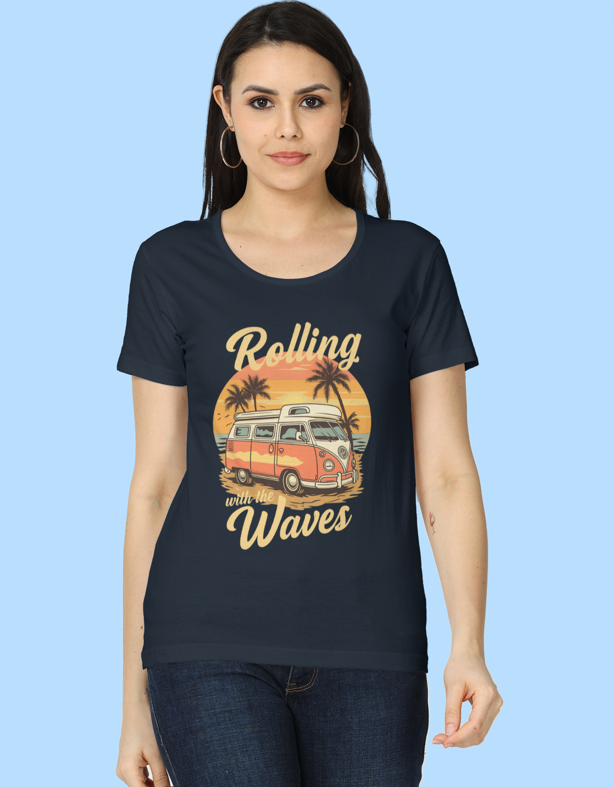 GOVEYNO UNMATCHED: ROLLING WITH THE WAVES CLASSIC T-SHIRT